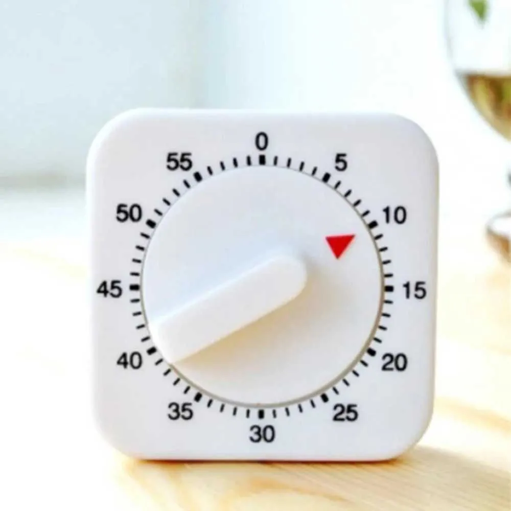 DHgate.com:60-Minute Mechanical Kitchen Timer - White Square Kitchen ...