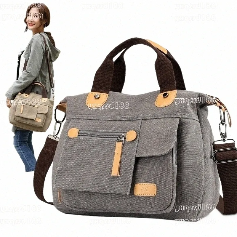 DHgate Womens Canvas Tote Bag Large Capacity Shoulder Handbag Casual Designer Purse for Women Bags Luggage Accessories