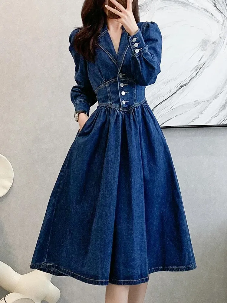 Casual Denim Dress for Women Knee-Length Slim Fit Polyester Hooded Collar  Peplum from Dhgate Basic & Casual Dresses - price 57.75