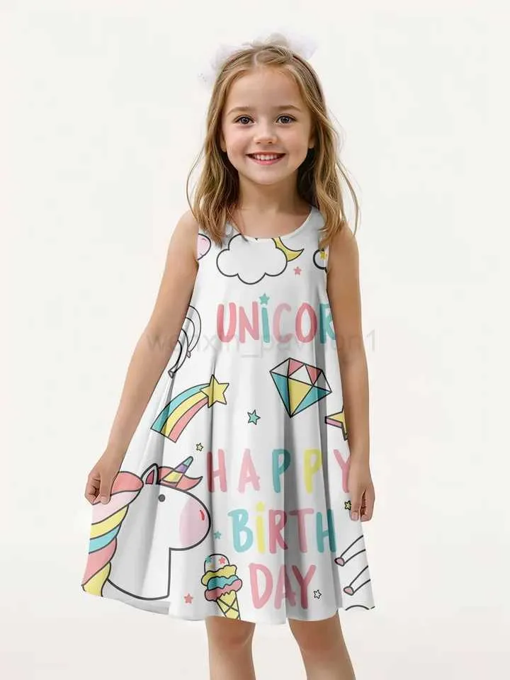 New Style Summer Dress Girls 3D Print Dresses Kids... From  Wenxin_pavilion1, $6.16 | DHgate.Com