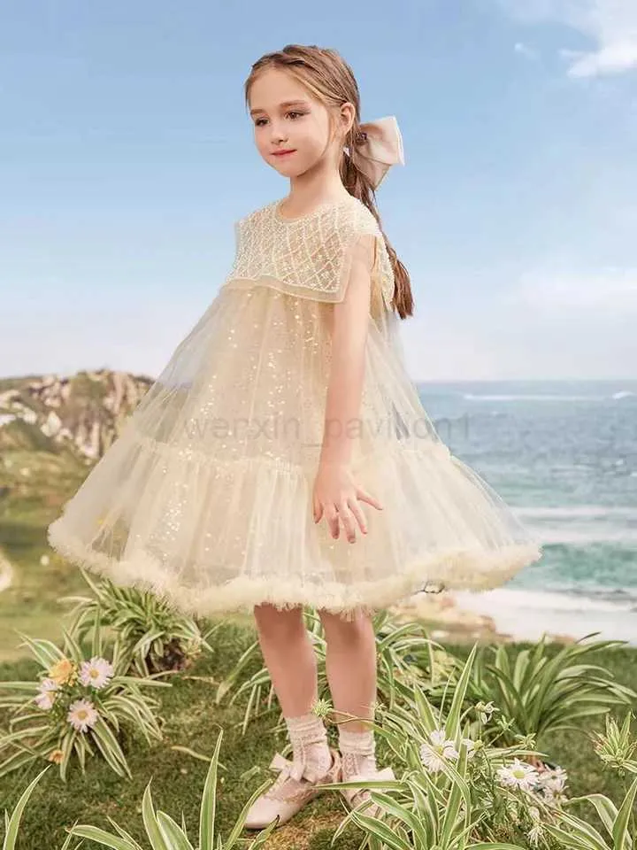Girls Summer Light Luxury Mesh Tutu Dress with Pearl Neck and White Sequin Details 6-15YXJ240720 from Dhgate Girl's Dresses - price 11.29 Girls Summer Light Luxury Mesh Tutu Dress with Pearl Neck and White Sequin Details 6-15YXJ240720 from Dhgate Girl's Dresses - price 11.29