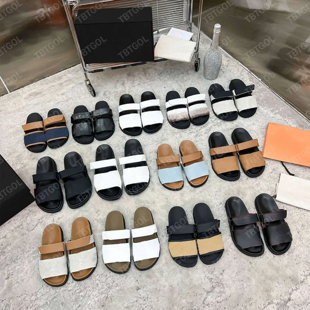 Chypre Leather birks sandals for Women - Designer Flat