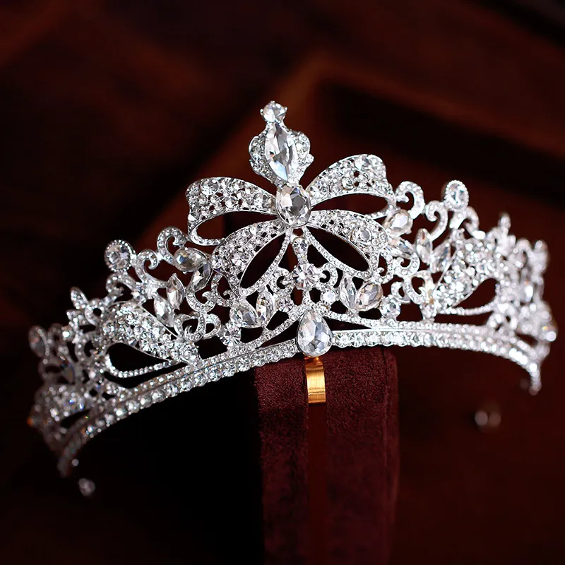 Korean Style Bridal Pearl Crown Hair Accessories Luxury  display picture 1
