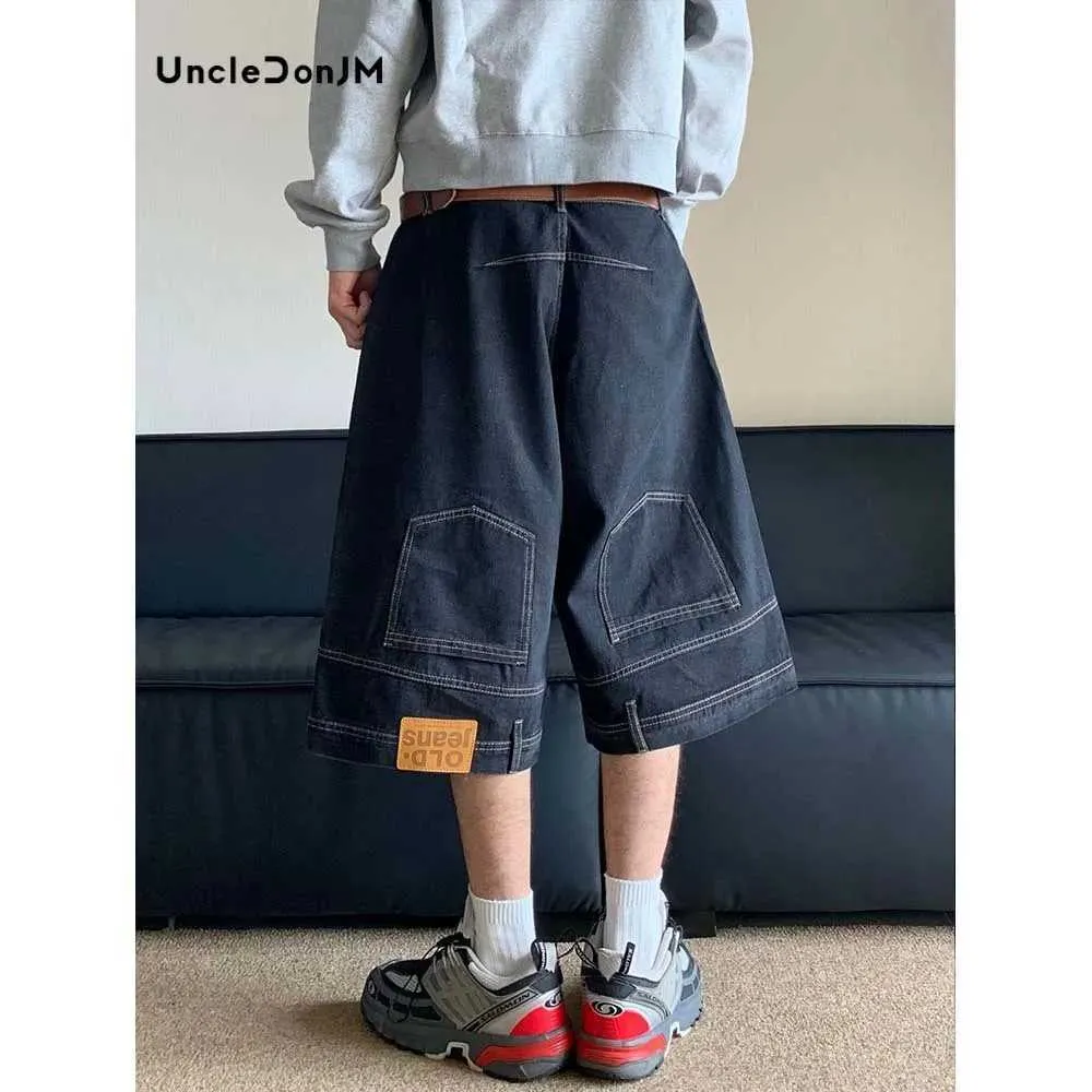 DHgate.com:Mens Baggy Denim Jorts - Hip Hop Streetwear Wide