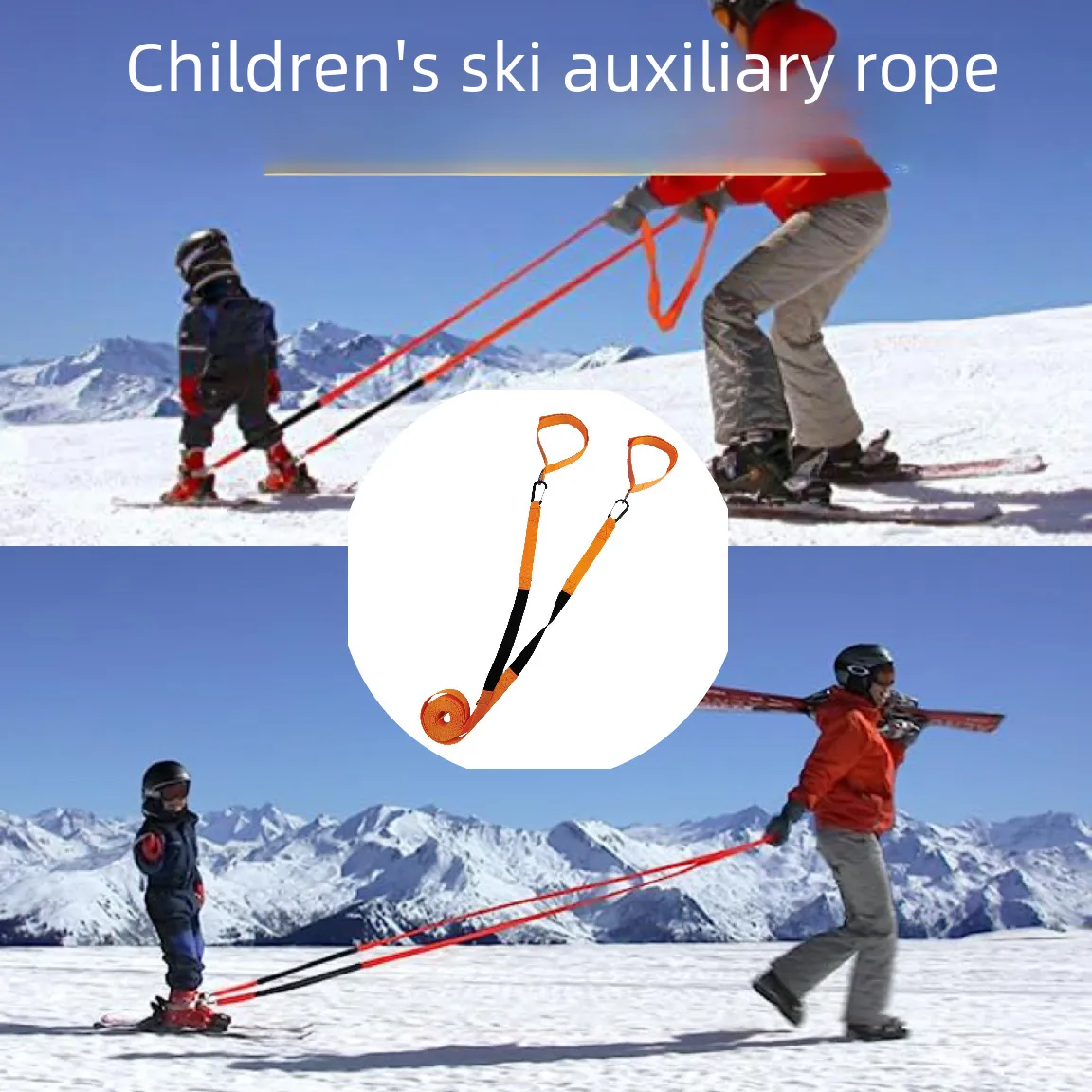 Toddler Snowboard Harness - Slope Ropes For Teaching Children To ...