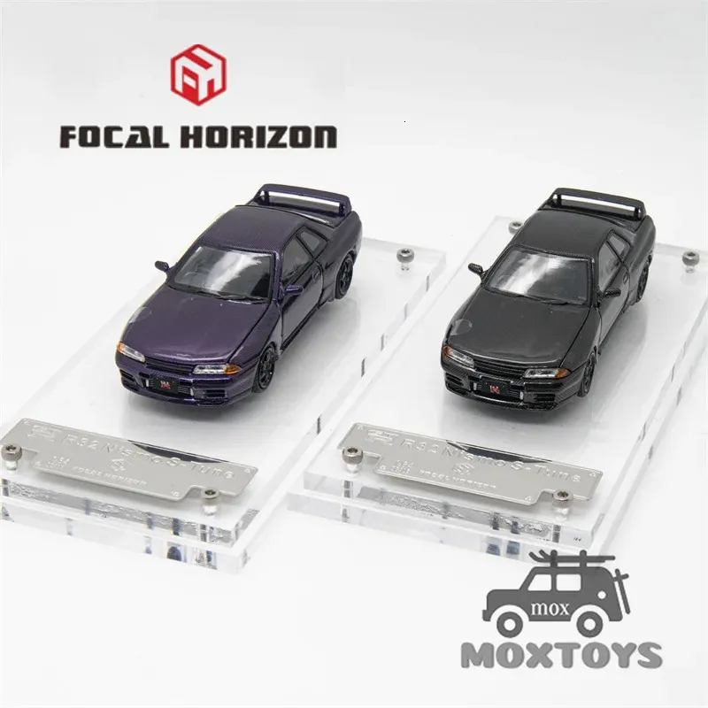 ZD Focal Horizon 1:64 Nissan Skyline GTR R33 Nismo S-Tune – Modello Pressofuso Blu