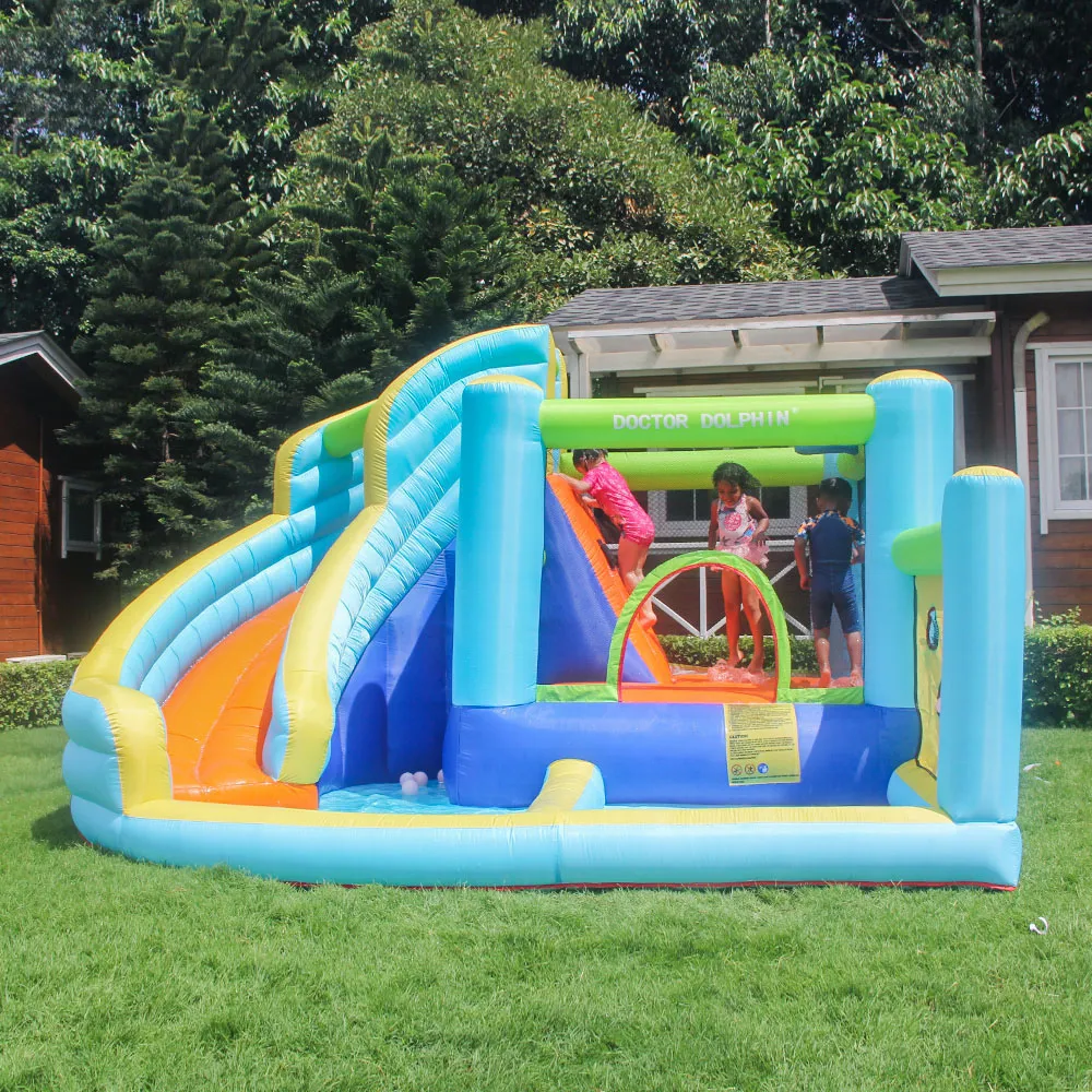 Inflatable Slide   Large Outdoor Childrens Trampoline... 
