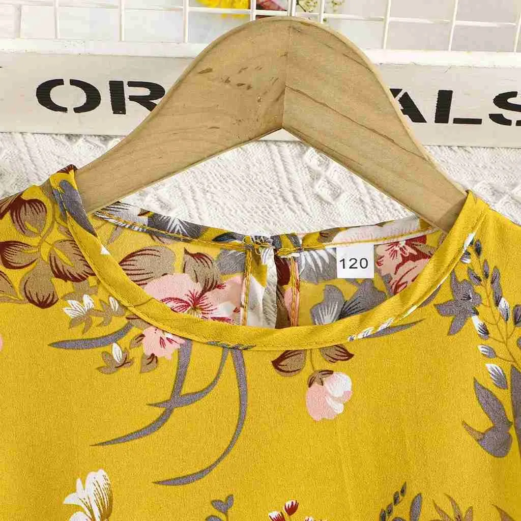 sachin and babi light blue dress LUOGENLI Girls Dresses 10-12 Casual Girls Fashion Cute Spring and Summer  Printed Round Neck Sleeveless Casual Dress Dresses for Girls 12-14 Fancy main image 1