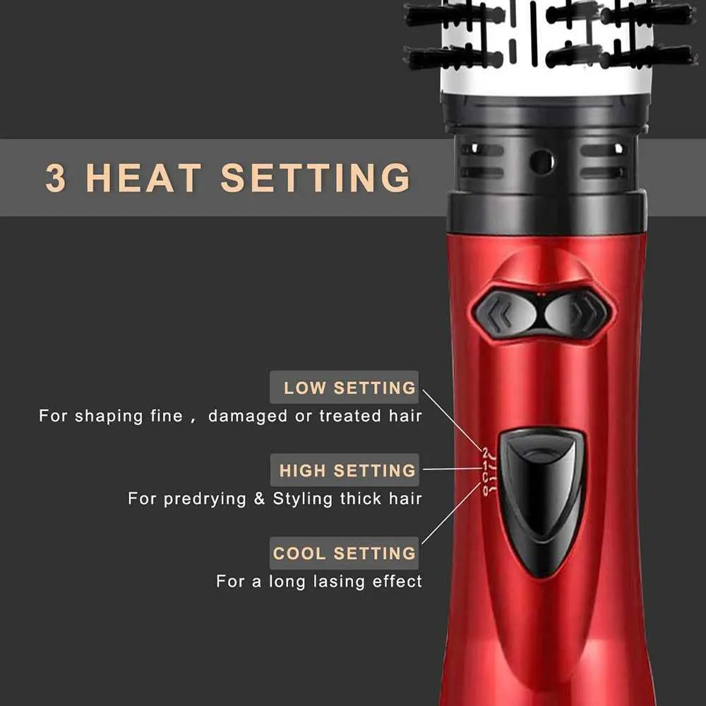 3 In 1 Electric Hair Straightener Comb Brush: Rotate,... From Swagger ...