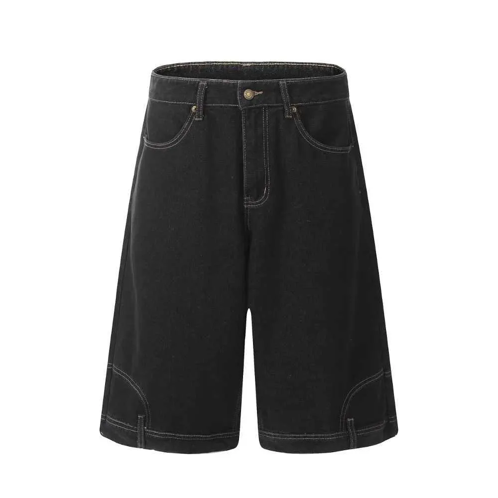 パンツ NoREMID RIGIT BAGGY JORTS-BLACK RIGID BAGGY JORTS | ANTIMID