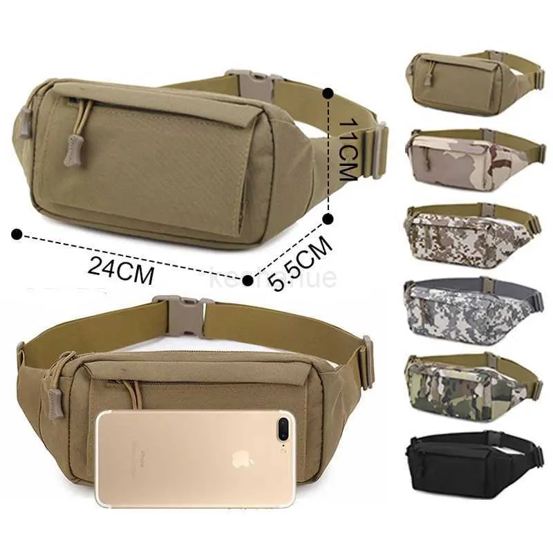 希少稀な Waterproof Oxford Men for bag sling Waist Tactical Cloth WaistPacks