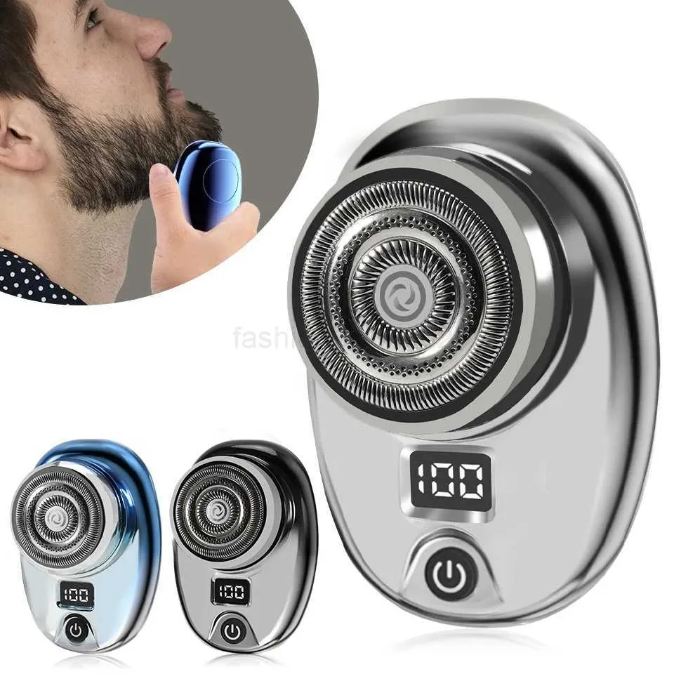 Men's Razor Compact Compact Electric Razor: Pocket-Sized Mens Shaver with LCD, USB-C ...
