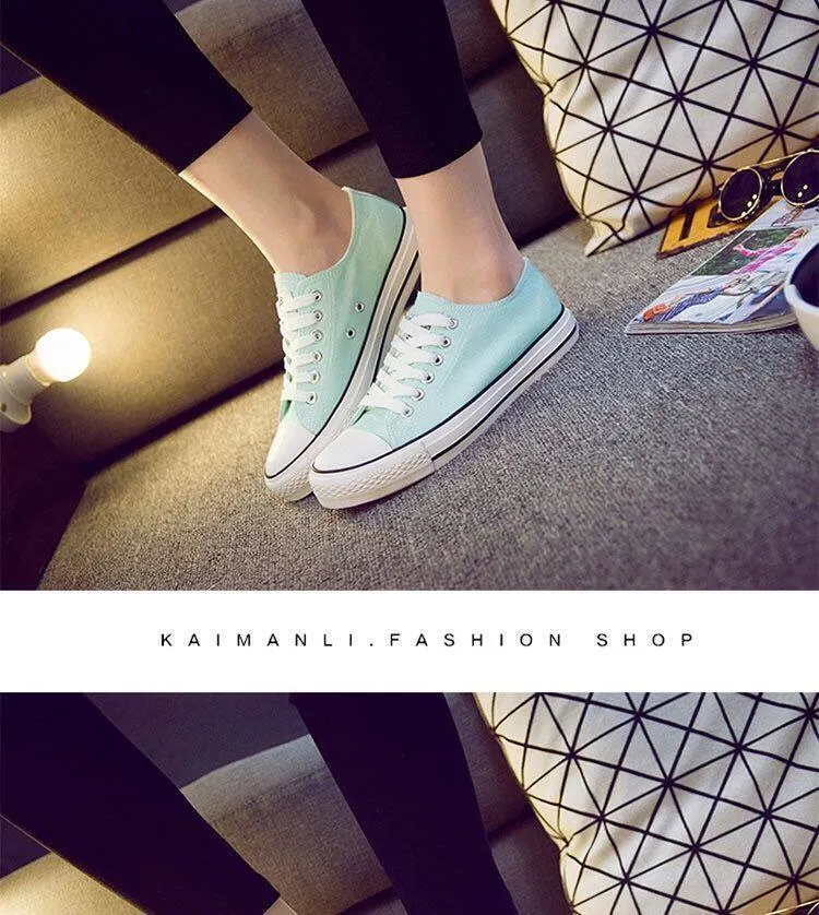 Versatile Korean Style Designer Canvas Shoes For Students_voghion.com