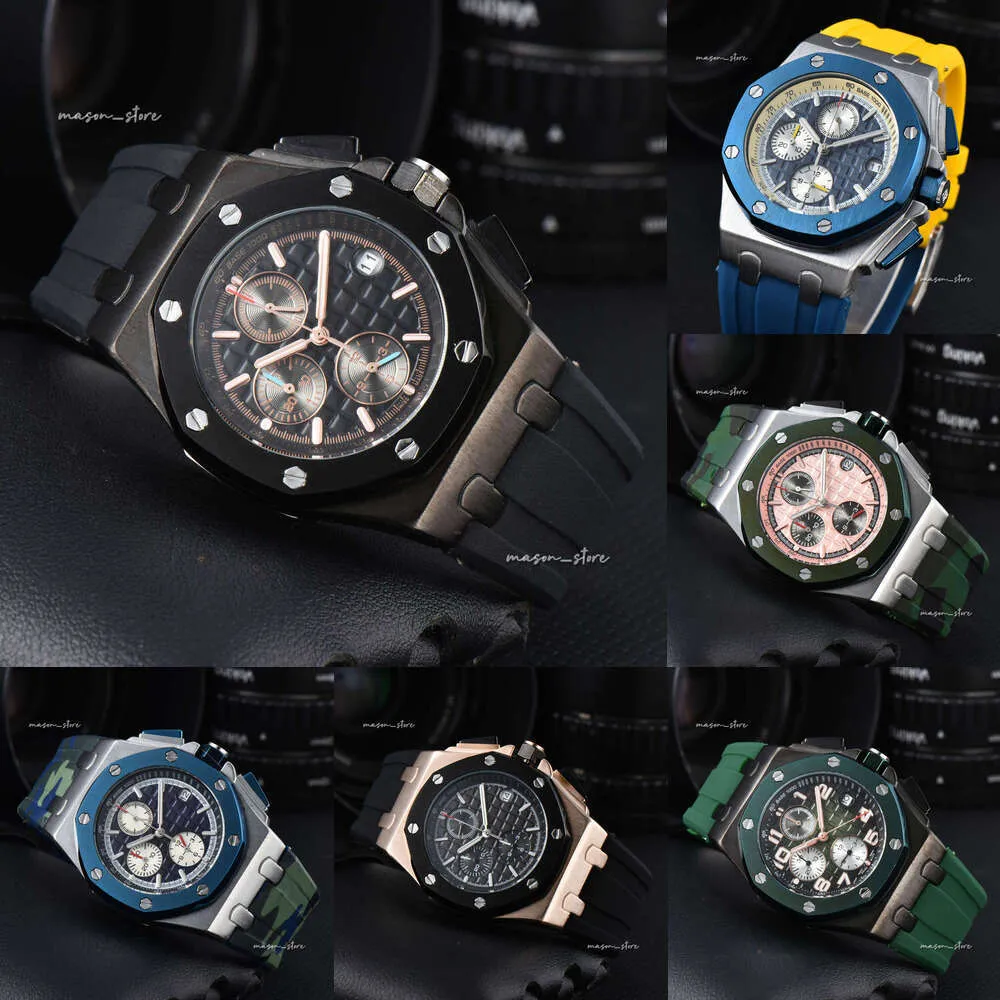 TYPESERVICE ♥ Checkered Mixed Windbreaker/追跡付 DHgate.com:Mens Quartz Chronograph Watch: Green Rubber Strap