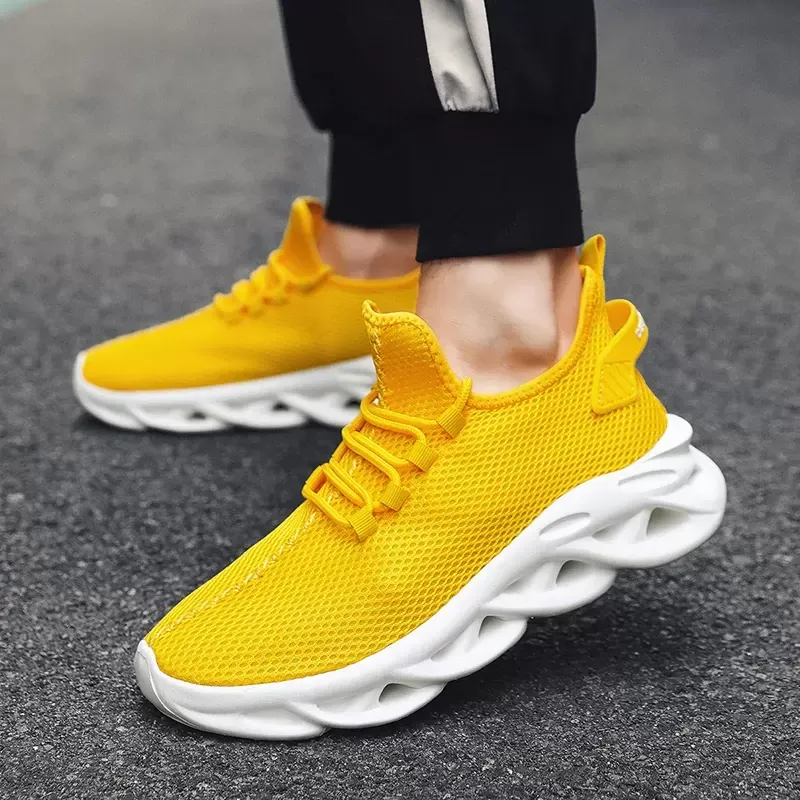 Mens Summer Running Shoes - Lightweight Breathable Sneakers
