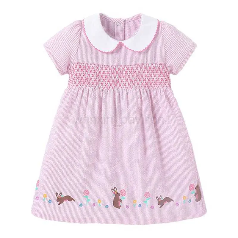 Adorable Dress Pink Peter Pan Collar Dress Girls Pink Peter Pan