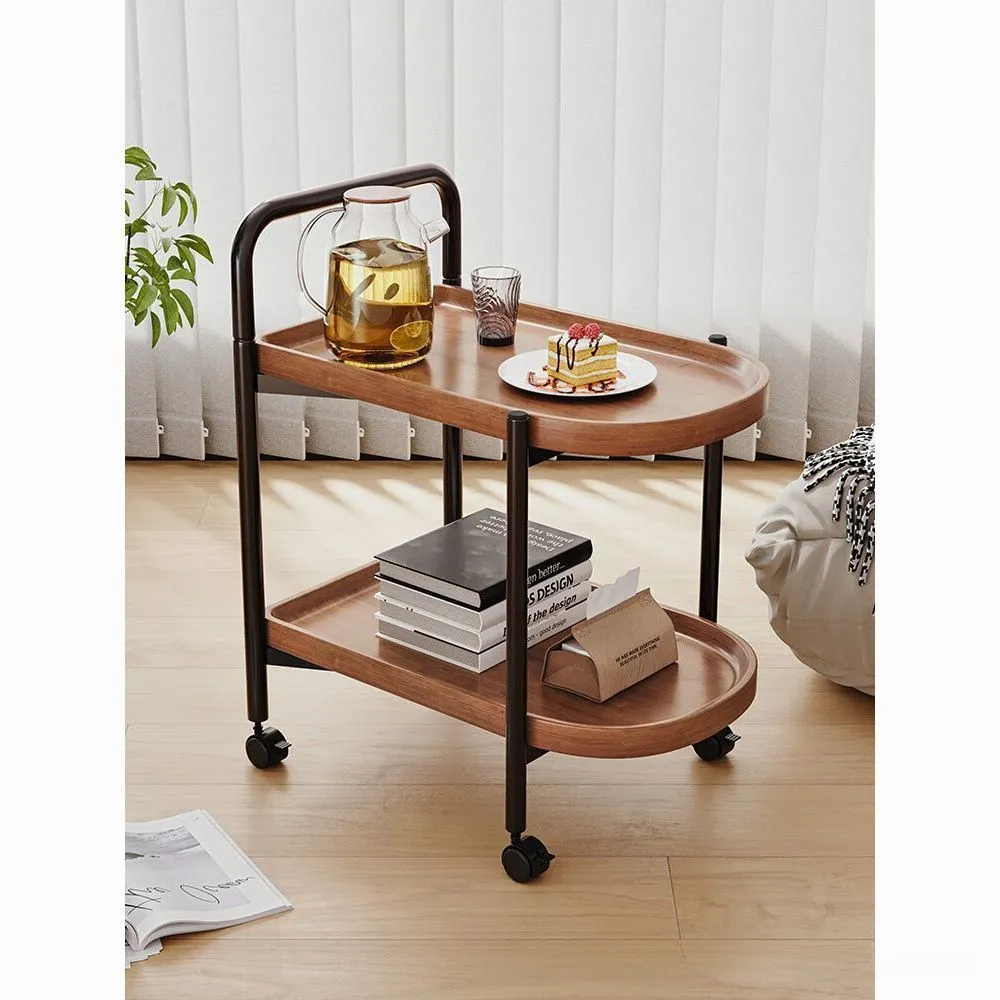 Nordic Movable Coffee Table with Storage, Sofa Side Table, Mini Small Table, Wheeled Dining Cart Nordic Movable Coffee Table with Storage, Sofa Side Table, Mini Small Table, Wheeled Dining Cart