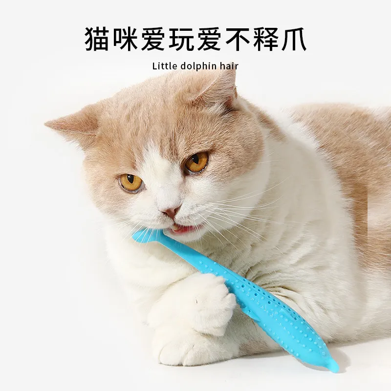 Silicone Pet Toothbrush For Cat Toys Amazons Mice Fish And Little Dolphins Cute And Fun Cat Toys Amazon And Dolphin Toy From Toysspace 7.54 DHgate.Com