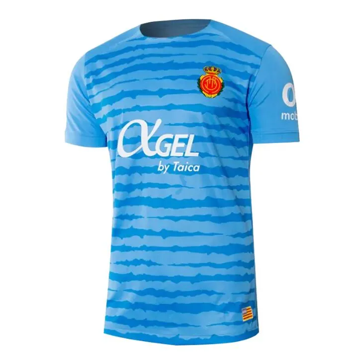 24 25 RCD Mallorca Mens Cotton Soccer Jerseys Short Sleeve