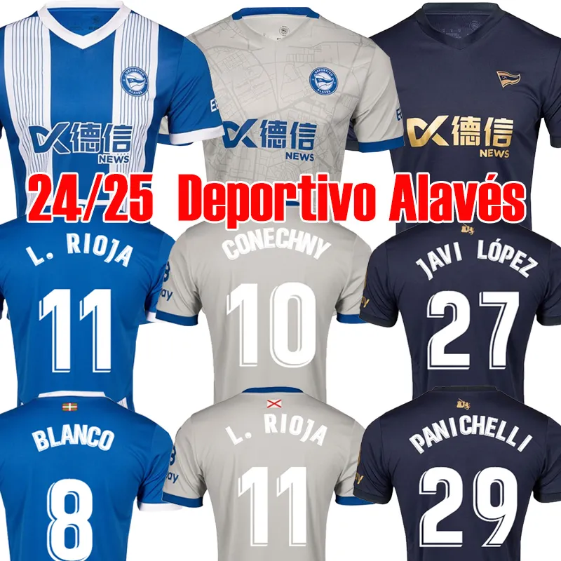 Nuevo 22 23 Deportivo Alaves Camiseta de Futbol Soccer Jerseys 100th Centenary 2020 2021 Alaves Camiseta de Futbol PERE Pons Lucas Hombre Ninos kits
