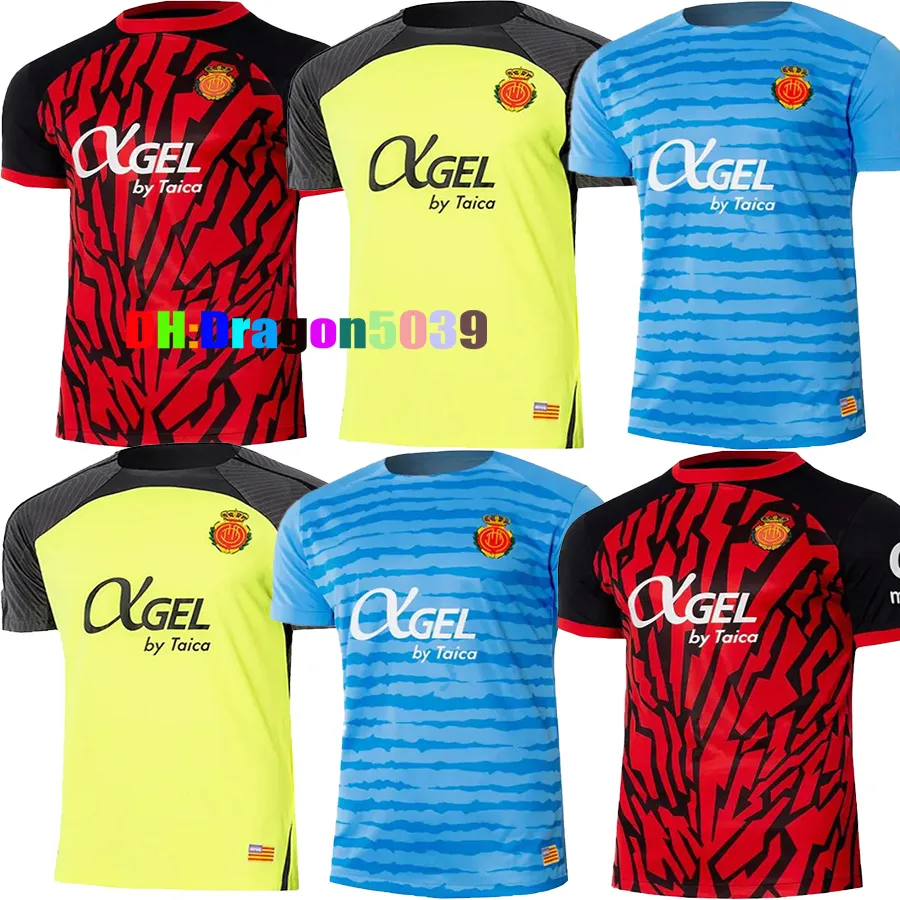 24 25 RCD Mallorca Mens Cotton Soccer Jerseys Short Sleeve