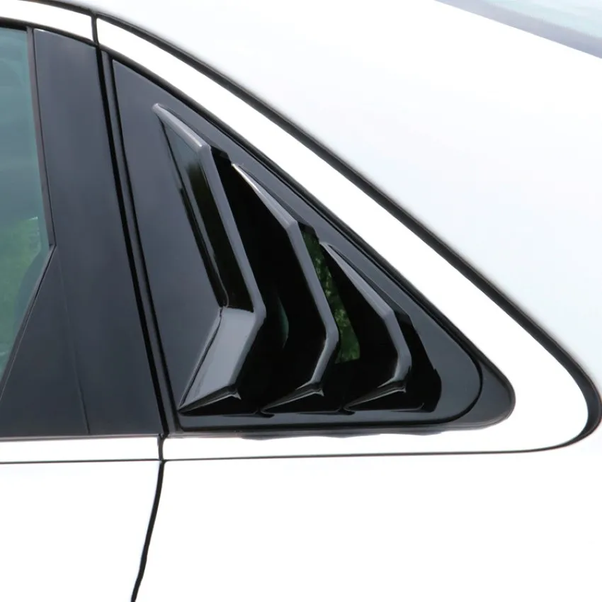 Carbon Fiber Triangle Panel Shutters For Audi A4 B8 2009 2016 Stylish ...