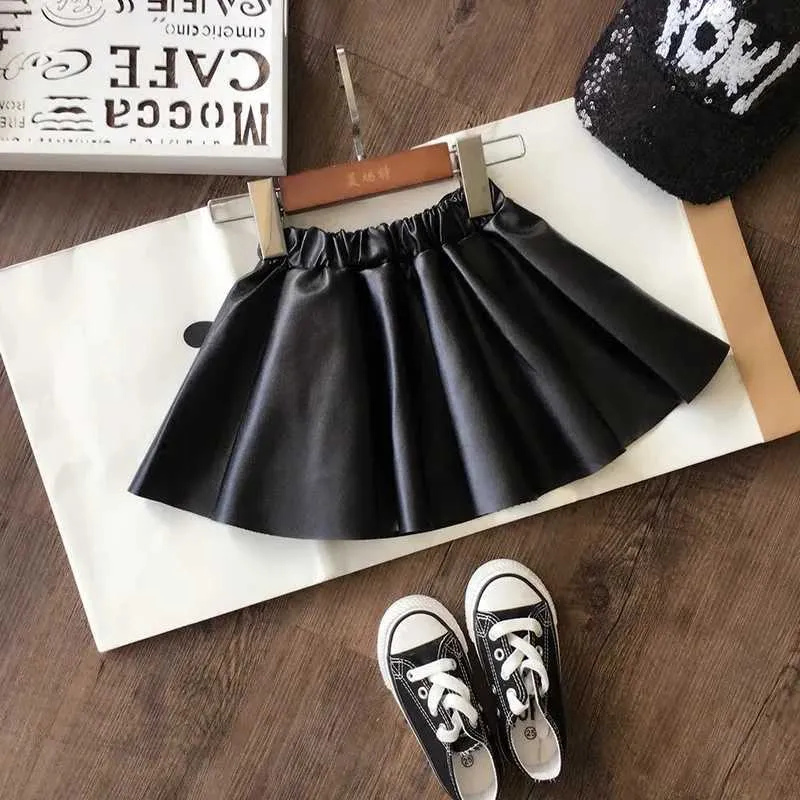 Comfortable And Cute Leather Mini Skirt Co Ord For Girls And Children Perfect For Spring Autumn And Winter PU Leather Material Y240720 From Naicbe 42.72 DHgate.Com