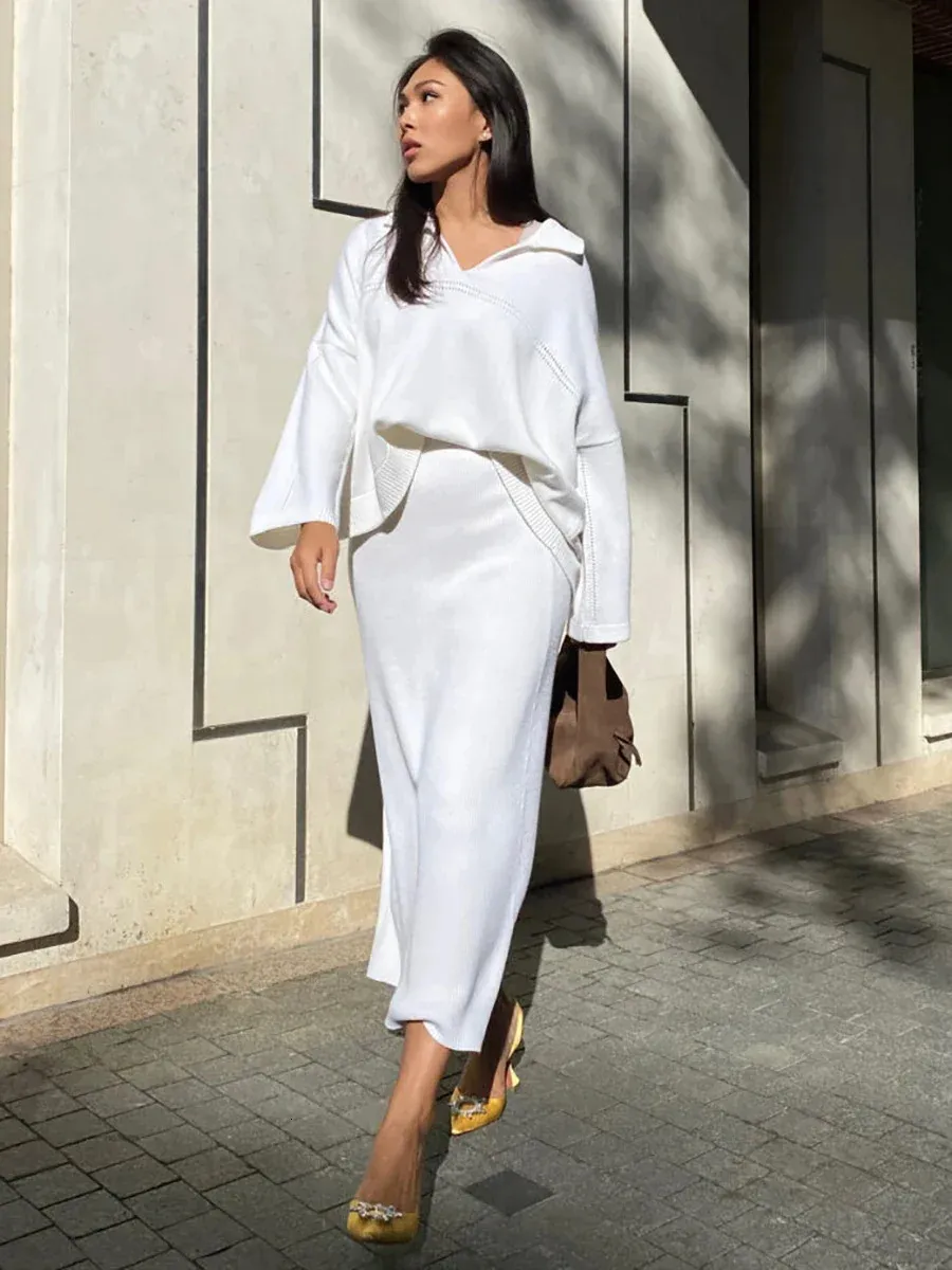 Wolfeel Inverno Spessore Donna Abiti Lavorati A Maglia Morbidi