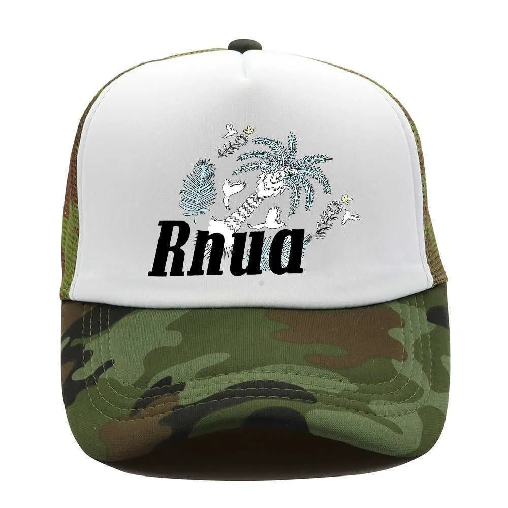 Custom Patchwork Trucker Hat “Lime Green” Custom Digital Printing Logo 5 Panel Polyester Trucker Cap  main image 2
