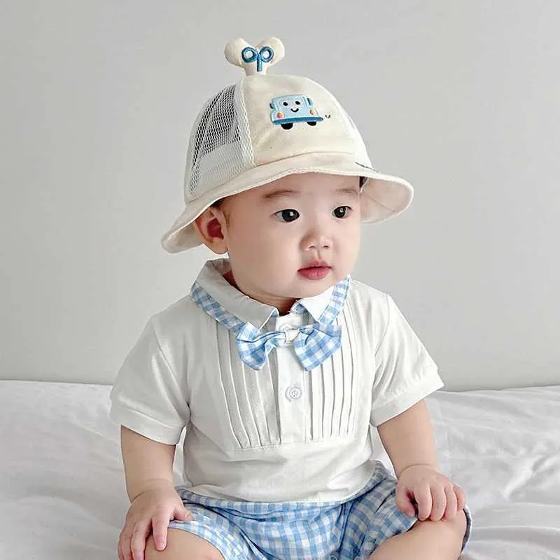 Cute Baby Sun Hat: Summer UV Protection Bucket Hat for Infants