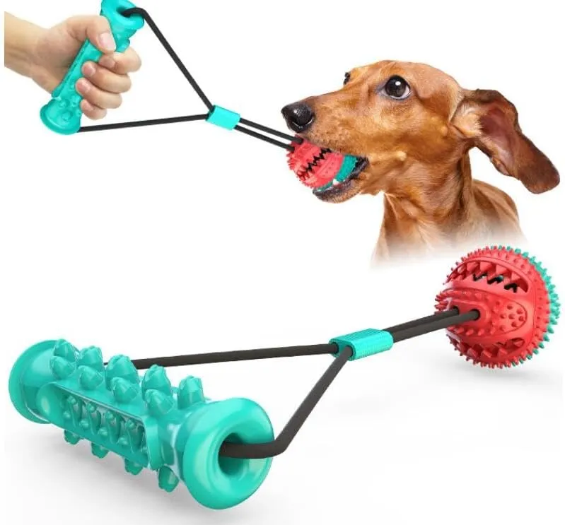Jouets Pour Chiens Avec Balle Et Corde Remorqueur Interactif De