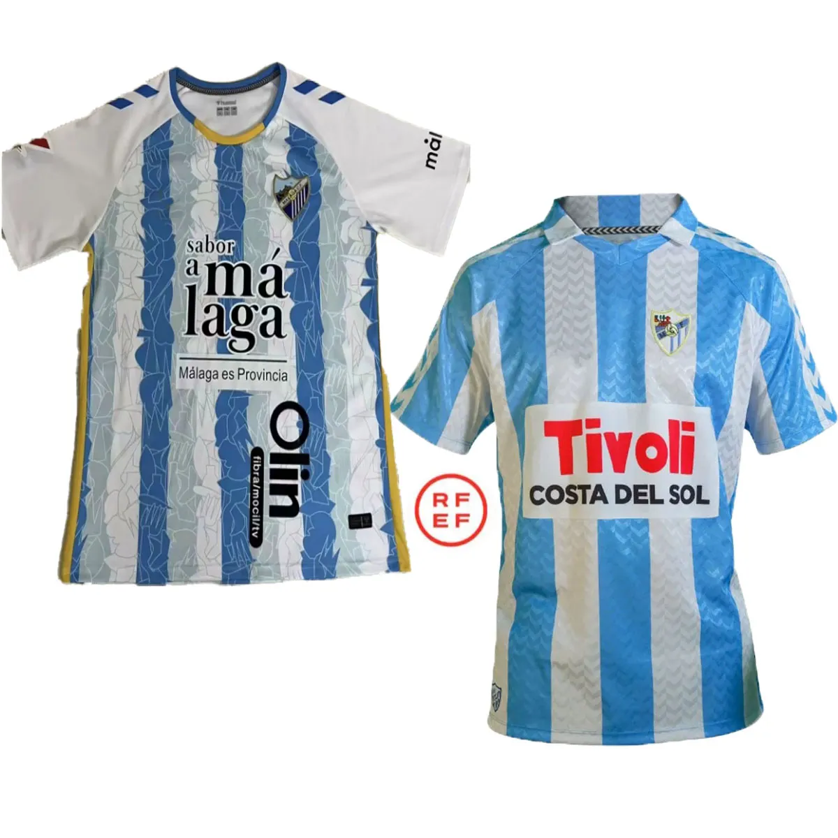 Jersey De Fútbol Clásico: Malaga CF 120 Aniversario Retro Kit /25