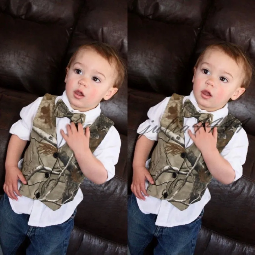 Boys camo vest best sale