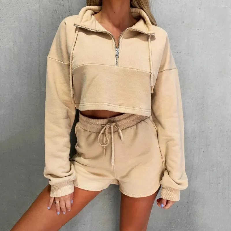 Summer Tracksuit Set: Womens 2-Piece Fashion Sport Outfit Long