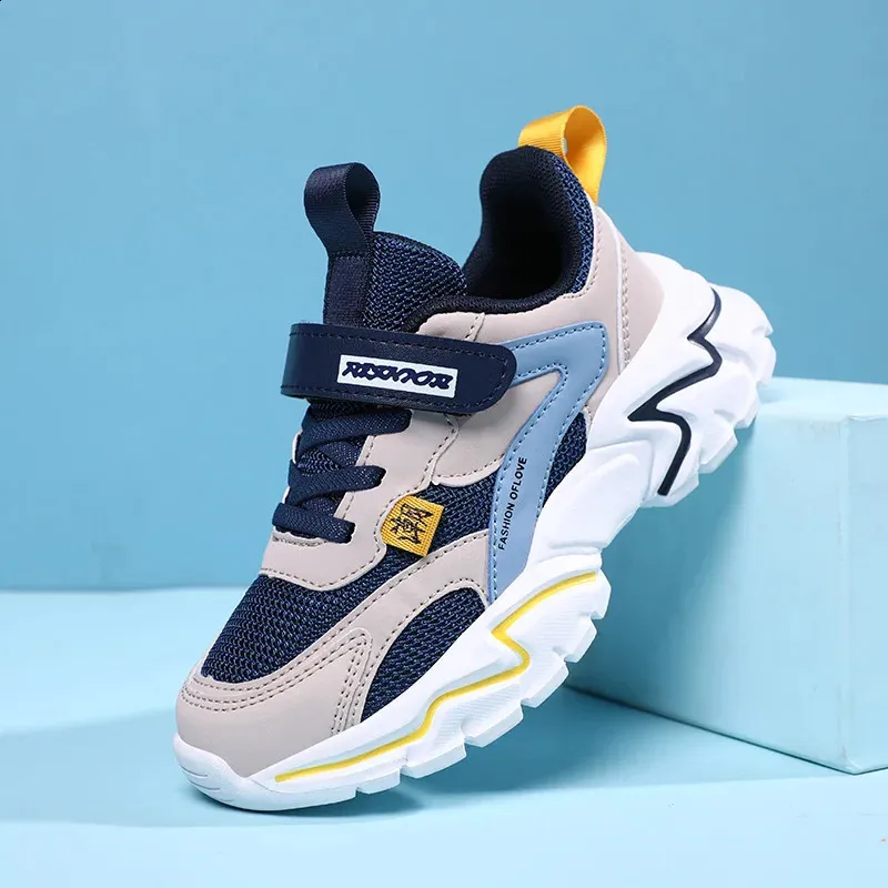 Kids Fashion Sneakers: Lightweight Breathable Mesh Sports Shoes