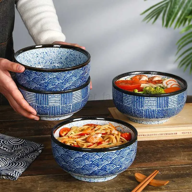 Japanese Bamboo Disposable Noodle Bowl Hand Painted From