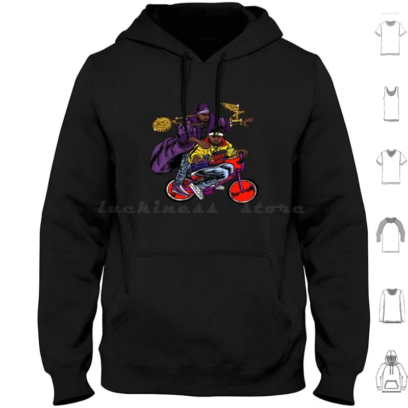 超人気の雑貨店 Purple Cotton Mens Records Griselda Graphic Long Hoodie トップス