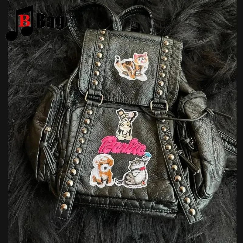 Goth Punk Backpack, Spicy Girl Style Catskin Handbag | DHgate