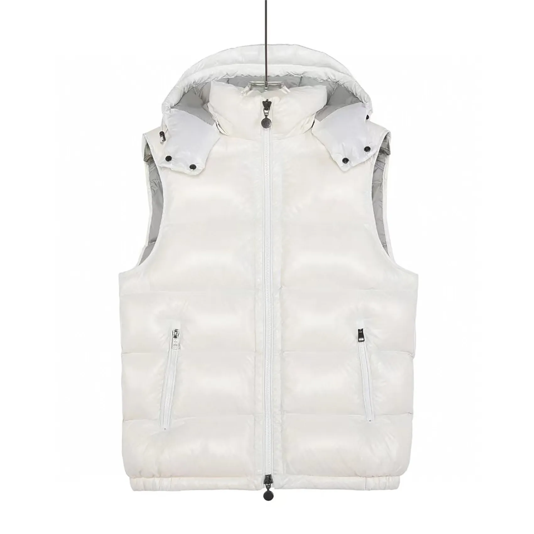 Sleeveless Hooded Bomber Jacket: Versatile Windbreaker Vest for