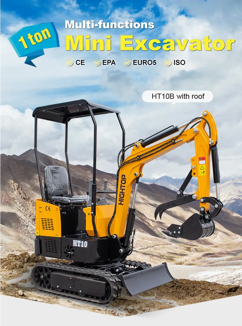 Sml Digging Machine HT10 Multi Function Landfill Wheeled Excavator For... From Excavators6 ...