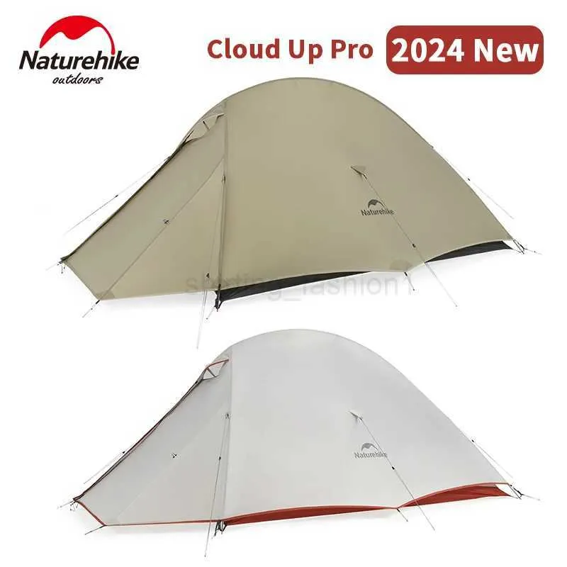 Naturehike Cloud Up Pro Tent 2024 Lightweight 2 Person Waterproof Camping Tent for Outdoor Hiking Backpacking 3 Season Green