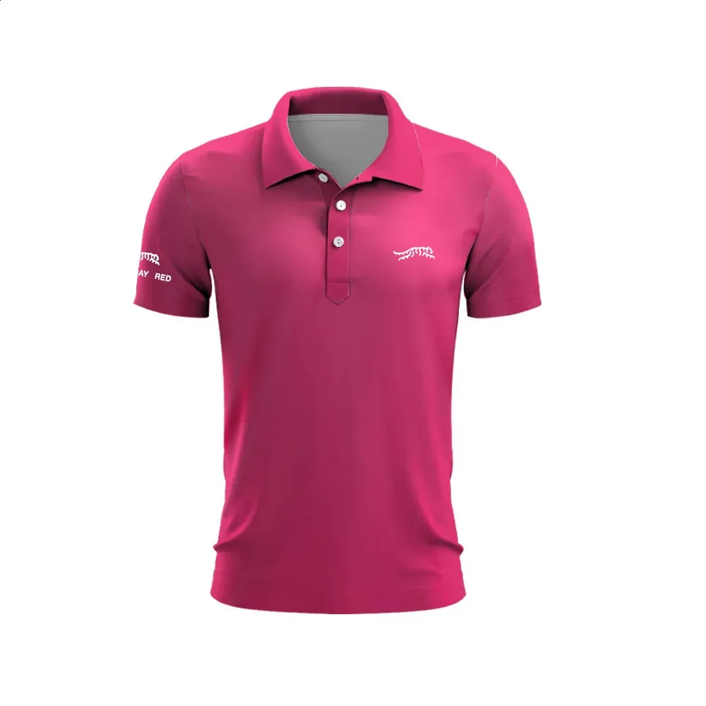tiger woods pink golf shirt