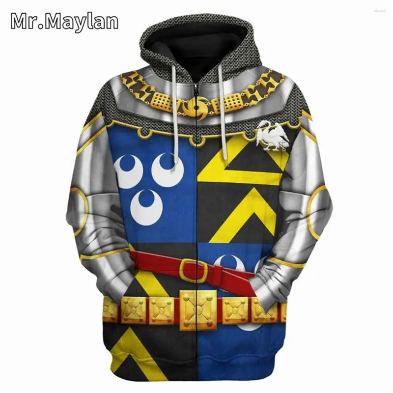 Medieval Knights Armor 3D Print Hoodie For Men Unisex Streetwear Rangers Sweatshirt With Zip Pullover And Casual Jacket From Abcindy 17 DHgate.Com