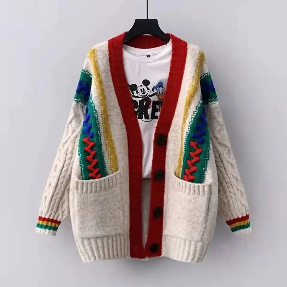 DHgate.com:Mens Knitted Ugly Christmas Cardigan: Vintage Couple Sweater for  Cozy Holidays:Apparel