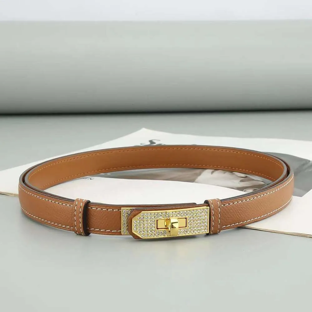 The Row 2.5cm Soft Box Classic Leather Belt High Quality Women main image 4