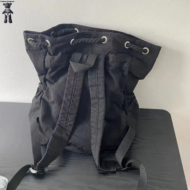 DHgate.com:Gothic Skeleton Punk Y2K Streetwear School DHgate.com:Gothic Skeleton Punk Y2K Streetwear School