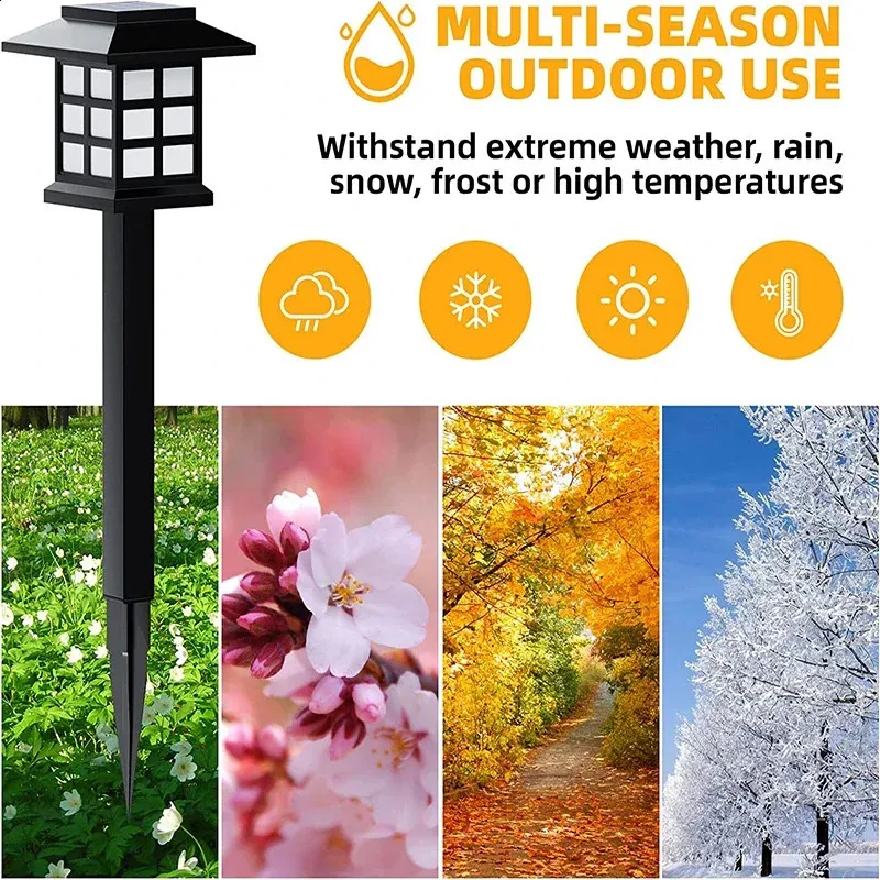 Paquete De 12 Luces Solares Para Exteriores, Impermeables, De Acero Inoxidable Iluminacion Led Para Patio Jardin
