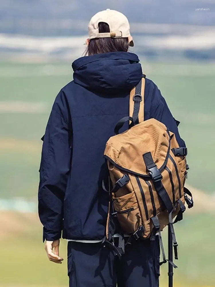 Womens Autumn Safari Jacket - Japanese Hooded Overcoat