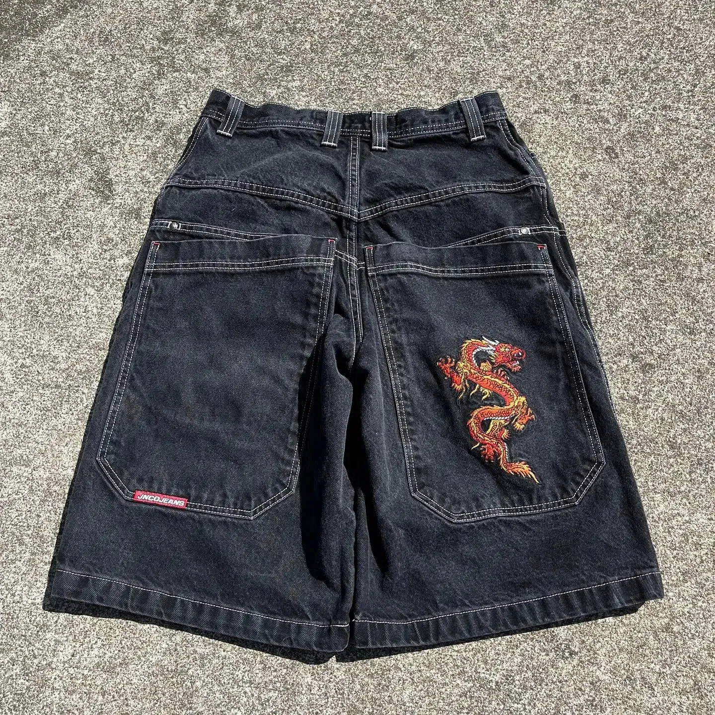 Shorts De Basquete Masculino Y2K Harajuku – Jeans De $141,79