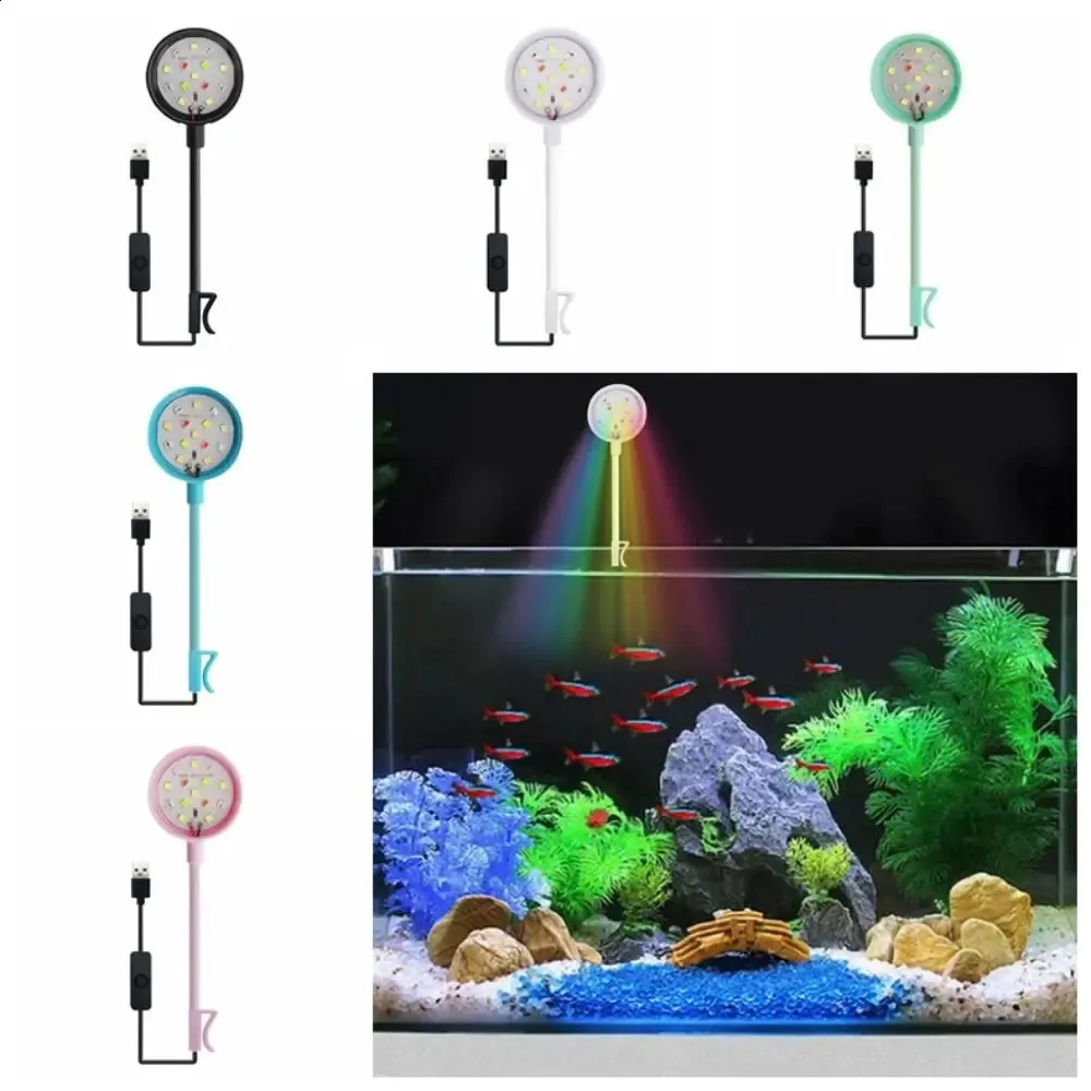 Aquarium Lights For Fish Tank LED Clip Light: Energy Saving Fish Tank Lamp,  Colorful Fish Aquarium Bulbs, USB Plug Plant Light For Fishbowl From  Wealdstore, $11.04 In Bulk | DHgate.Com, image size:1000x1000